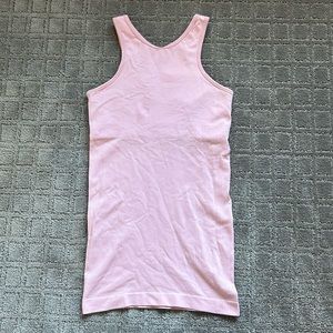 Pink Lululemon tank top